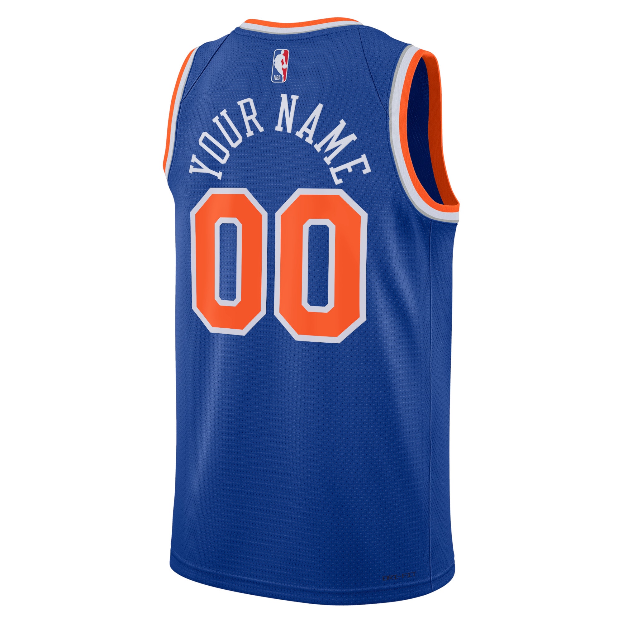 Alternative view of New York Knicks Icon Swingman Basketball Jersey - Custom - Unisex - JS581 