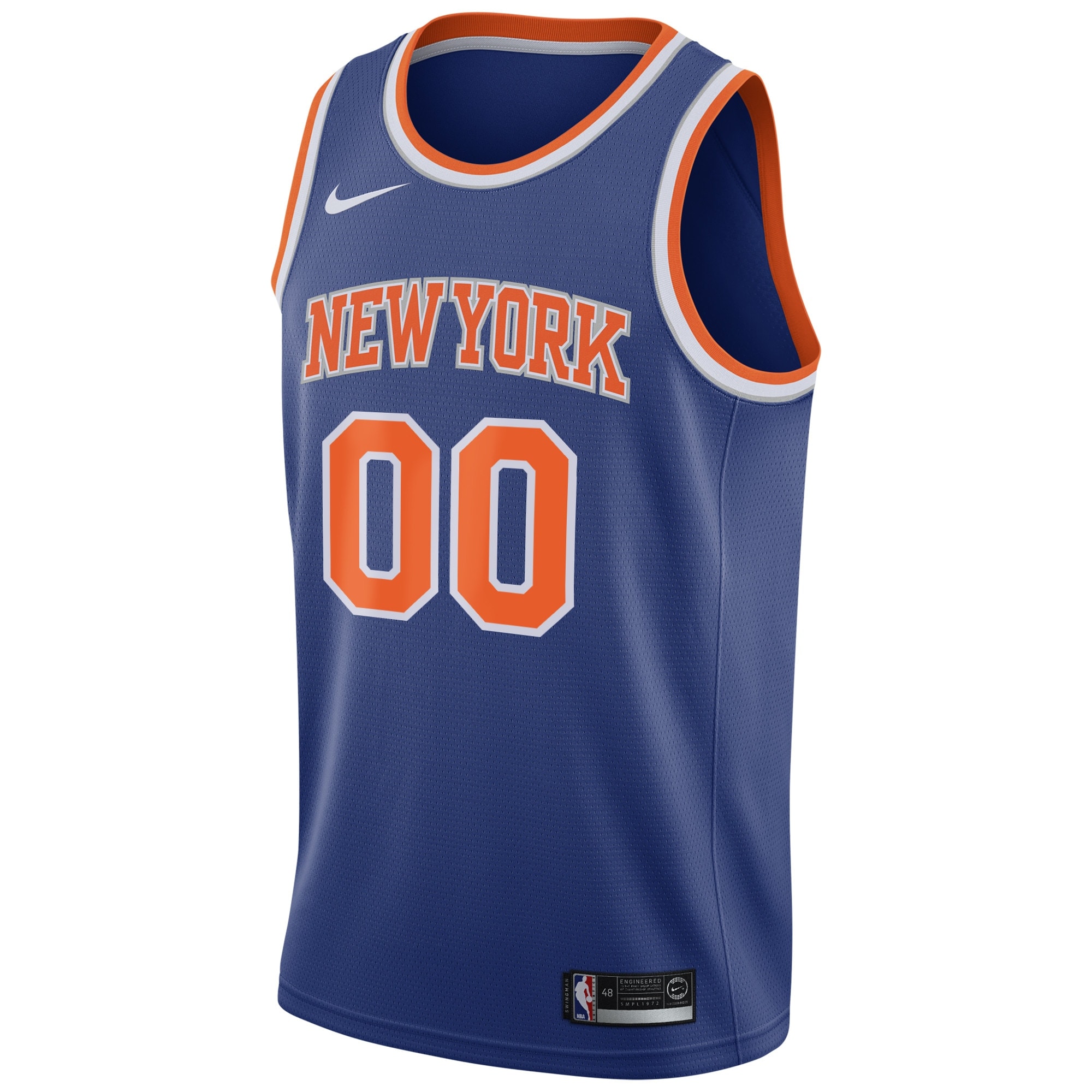 New York Knicks Icon Swingman Basketball Jersey - Custom - Youth - JS480 