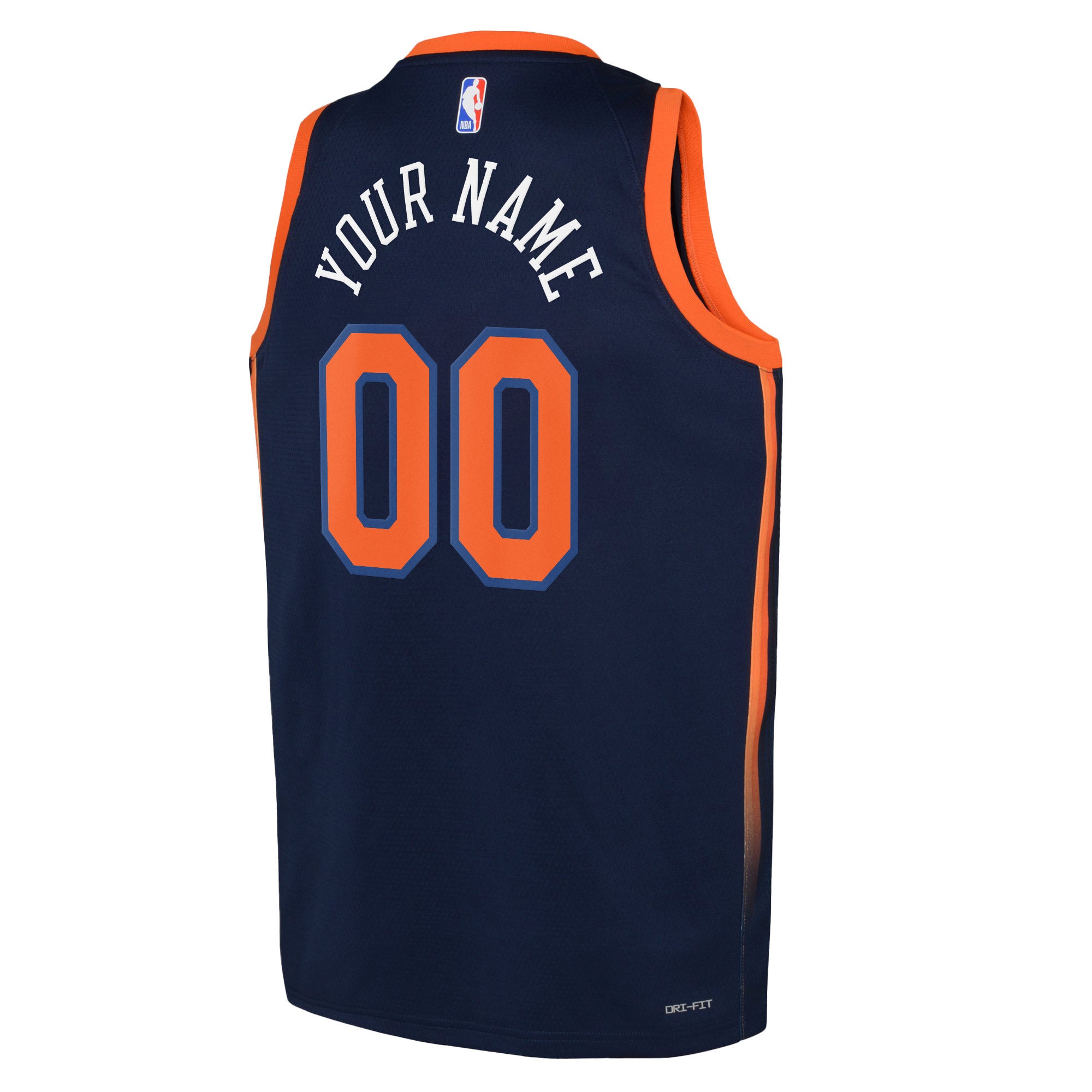 Alternative view of New York Knicks Jordan Statement Swingman Basketball Jersey 22 - Custom - Youth - JS747 