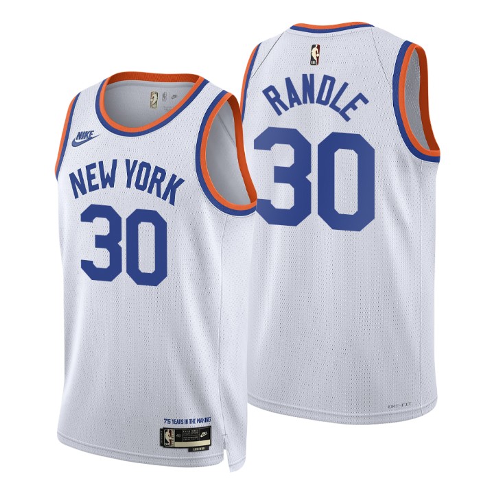 New York Knicks Julius Randle 2021-22 75th Anniversary Classic Edition Year Zero Basketball Jersey