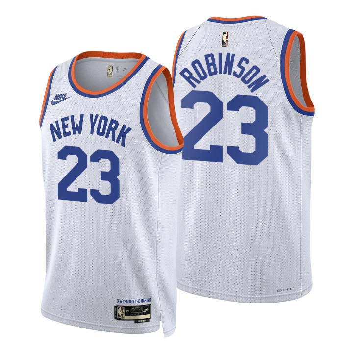 New York Knicks Mitchell Robinson 2021-22 75th Anniversary Classic Edition Year Zero Basketball Jersey