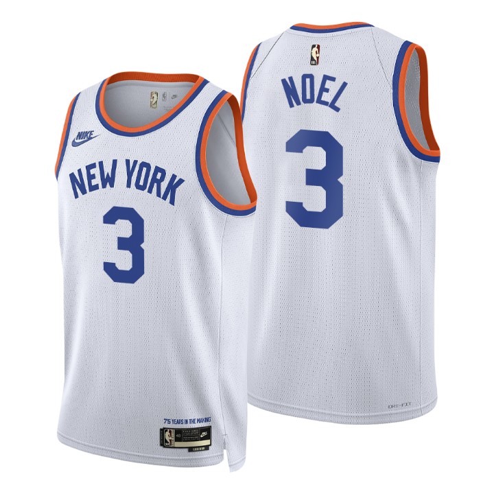 New York Knicks Nerlens Noel 2021-22 75th Anniversary Classic Edition Year Zero Basketball Jersey