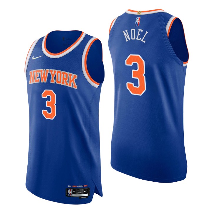New York Knicks Nerlens Noel 75th Anniversary Authentic Basketball Jersey Icon