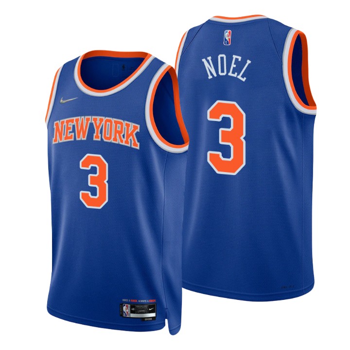 New York Knicks Nerlens Noel 75th Anniversary Diamond Basketball Jersey Icon