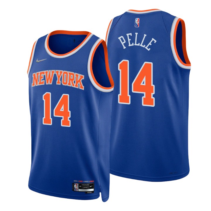 New York Knicks Norvel Pelle 75th Anniversary Diamond Basketball Jersey Icon