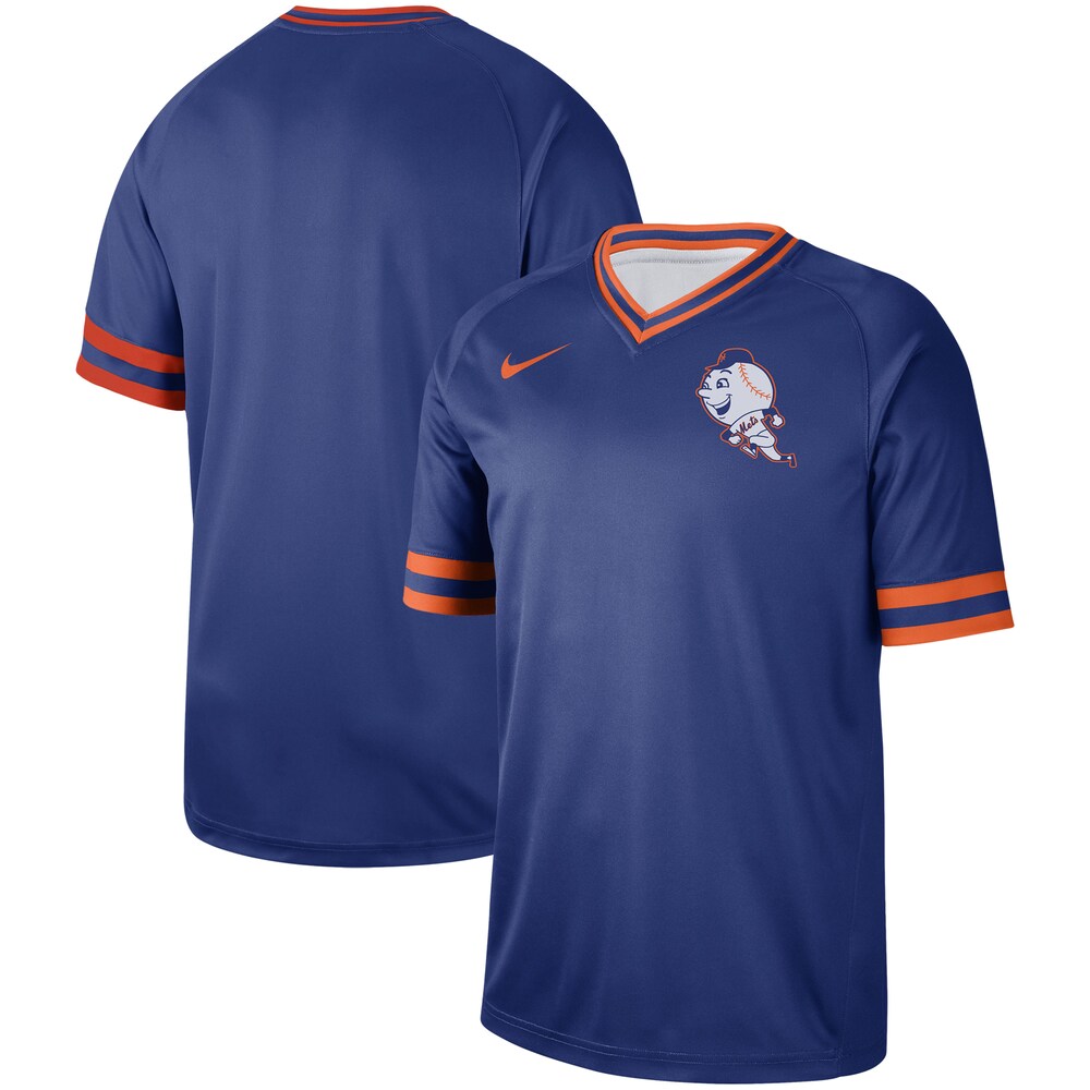 New York Mets Cooperstown Collection Legend V-neck Baseball Jersey - Royal