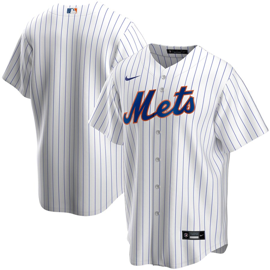 New York Mets Home 2020 Replica Team Baseball Jersey ÃƒÂ¢Ã¢â€šÂ¬Ã¢â‚¬Å“ White