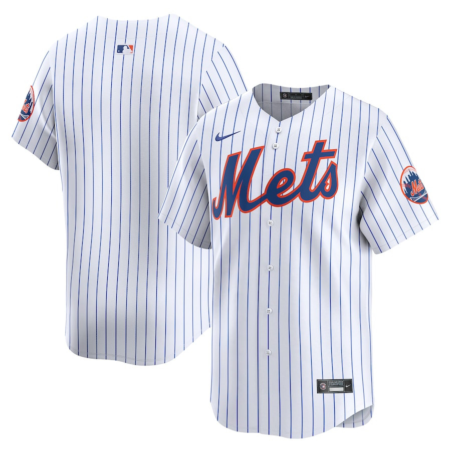 New York Mets Home Limited YOUTH Baseball Jersey - White 