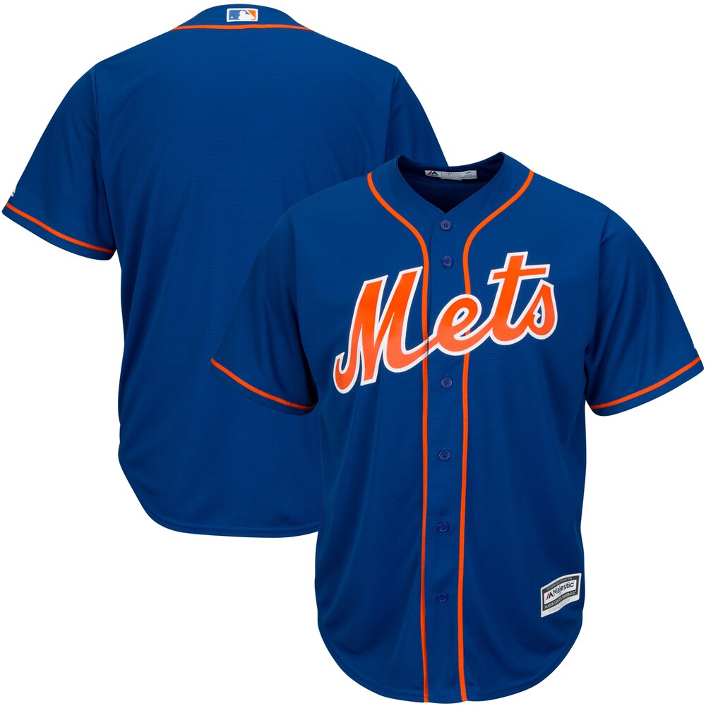 New York Mets Majestic Big & Tall Cool Base Team Baseball Jersey - Royal