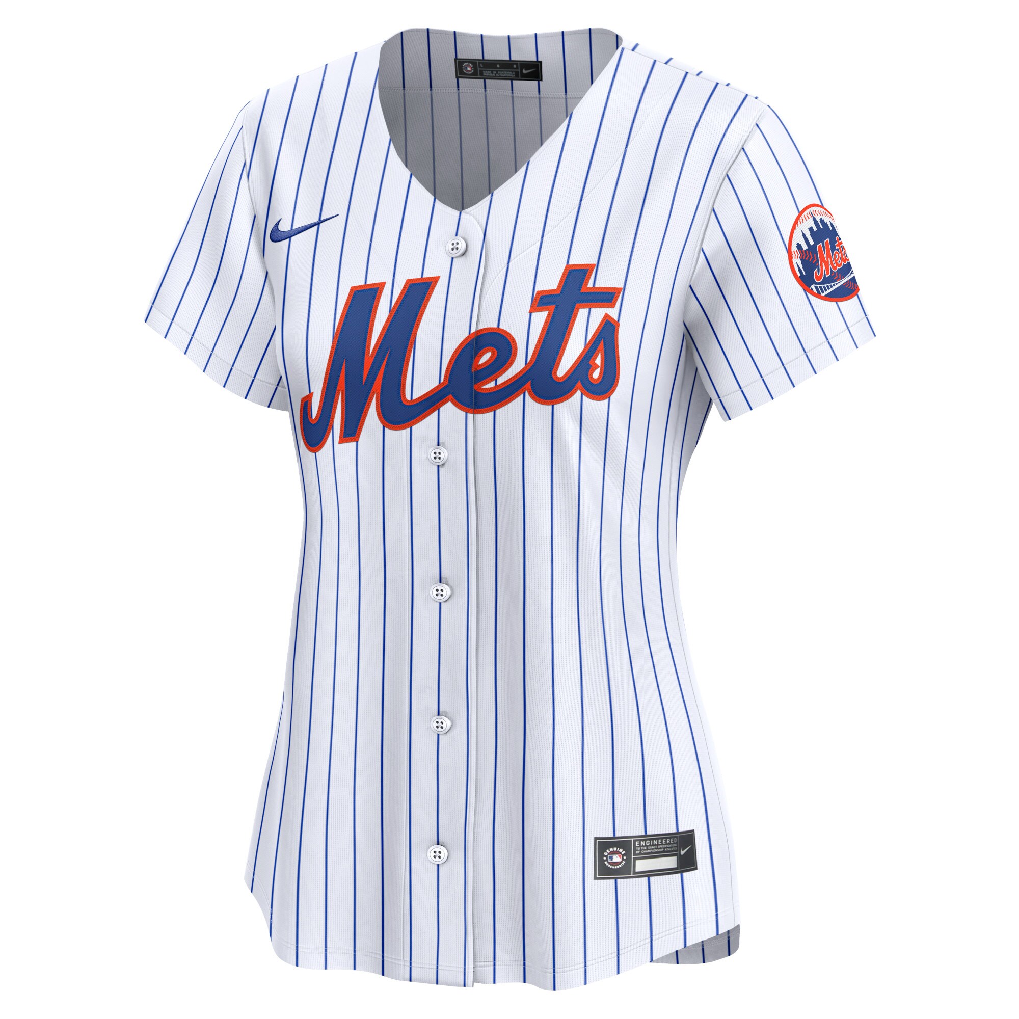 Alternative view of New York Mets Women's 2024 Jackie Robinson Day Home Limited Baseball JerseyÃƒâ€šÃ‚Â ÃƒÂ¢Ã¢â€šÂ¬Ã¢â‚¬Å“ White