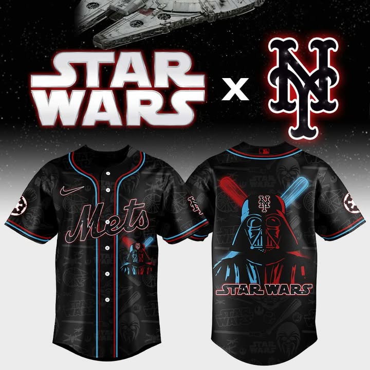New York Mets X Star Wars Custom Baseball Jersey Mlb