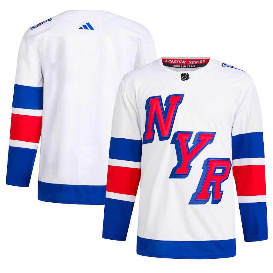 New York Rangers 2024 Stadium Series Primegreen Men Hockey Jersey - White - JS474 