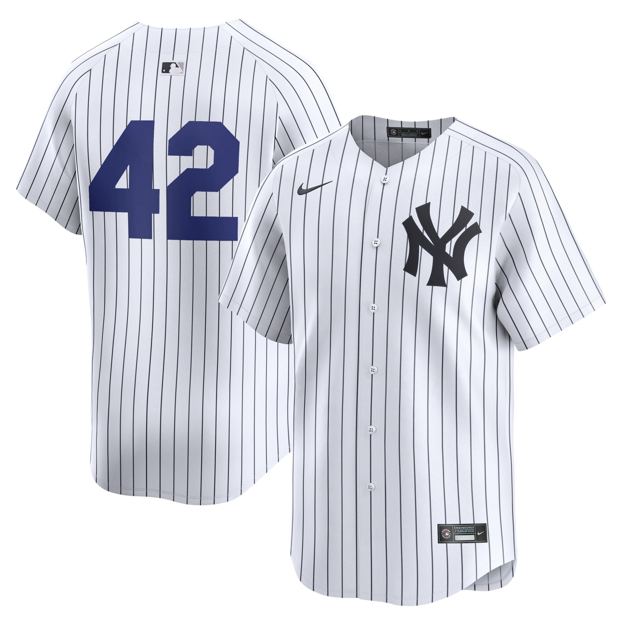 New York Yankees 2024 Jackie Robinson Day Home Limited Baseball JerseyÃƒâ€šÃ‚Â ÃƒÂ¢Ã¢â€šÂ¬Ã¢â‚¬Å“ White