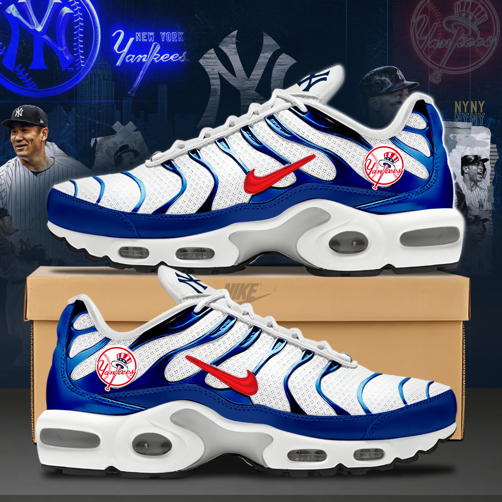 New York Yankees Air Max Plus Shoes Mlb