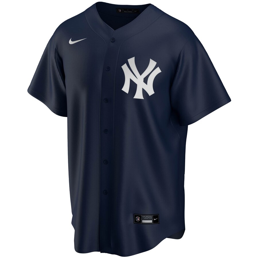 Alternative view of New York Yankees Alternate 2020 Replica Team Baseball Jersey ÃƒÂ¢Ã¢â€šÂ¬Ã¢â‚¬Å“ Navy