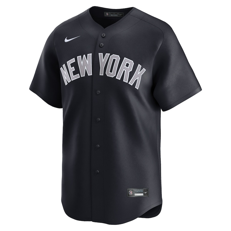 Alternative view of New York Yankees Alternate Limited Men Baseball Jersey - Navy 