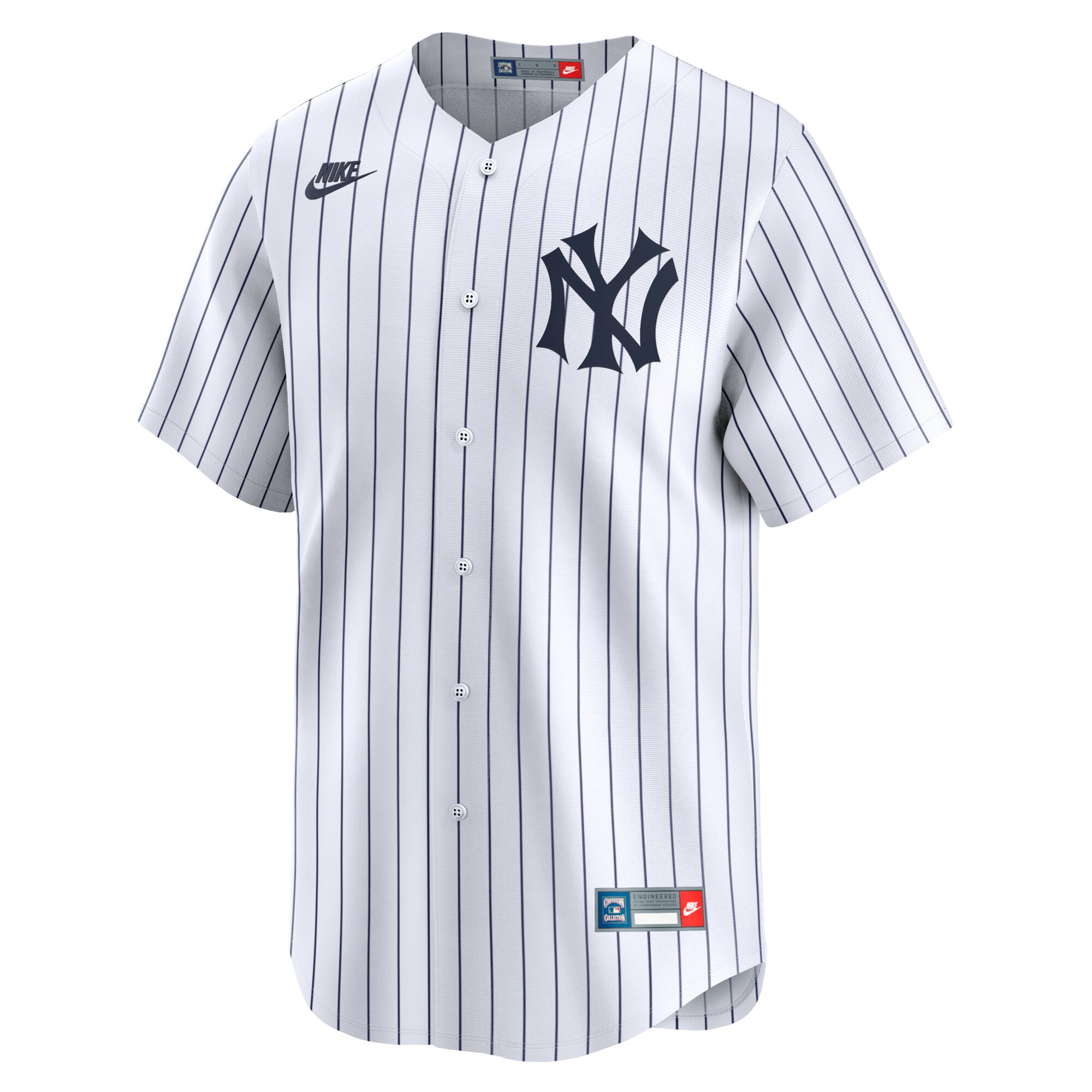 Alternative view of New York Yankees Cooperstown Collection Limited Baseball Jersey - White
