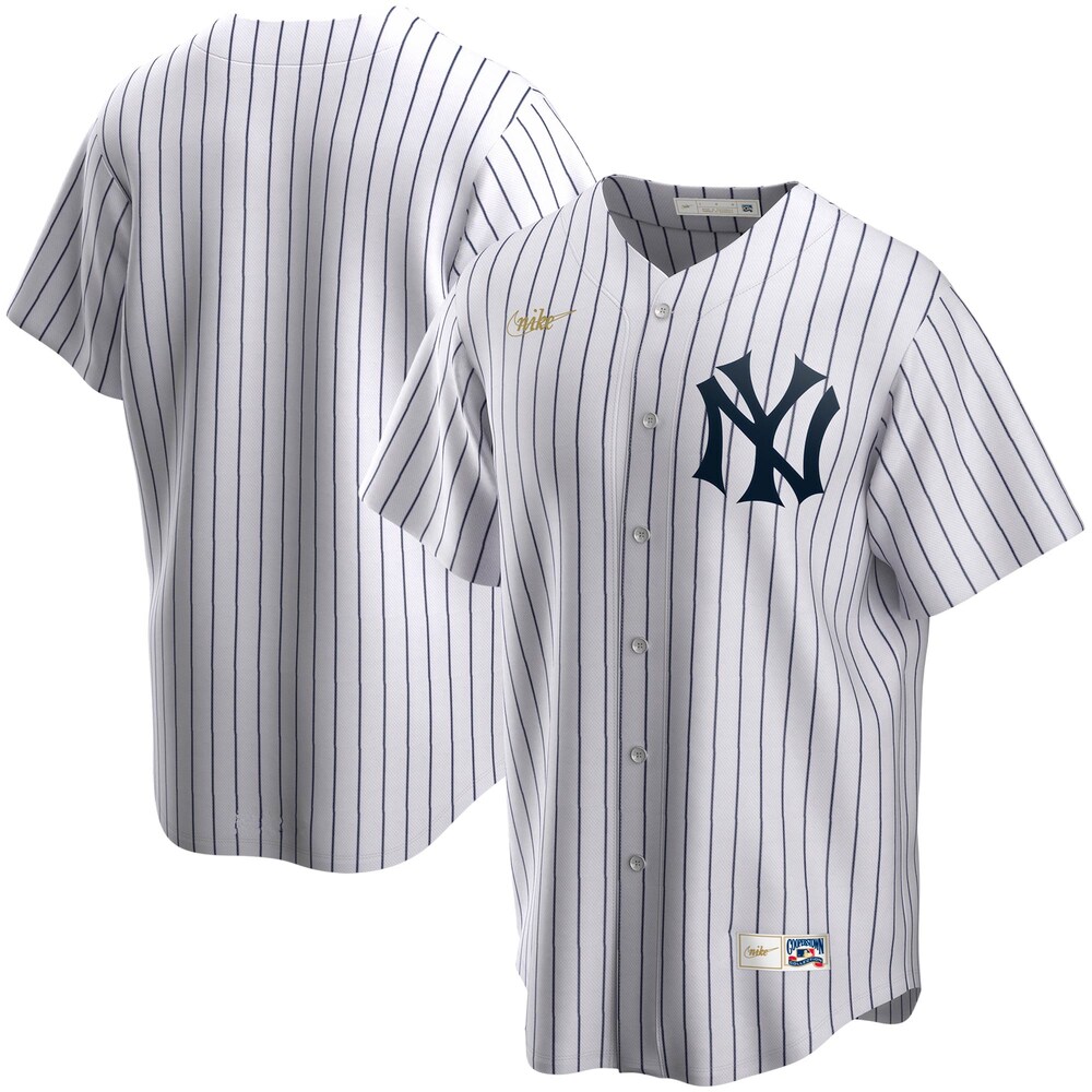 New York Yankees Home Cooperstown Collection Team Baseball Jersey - White