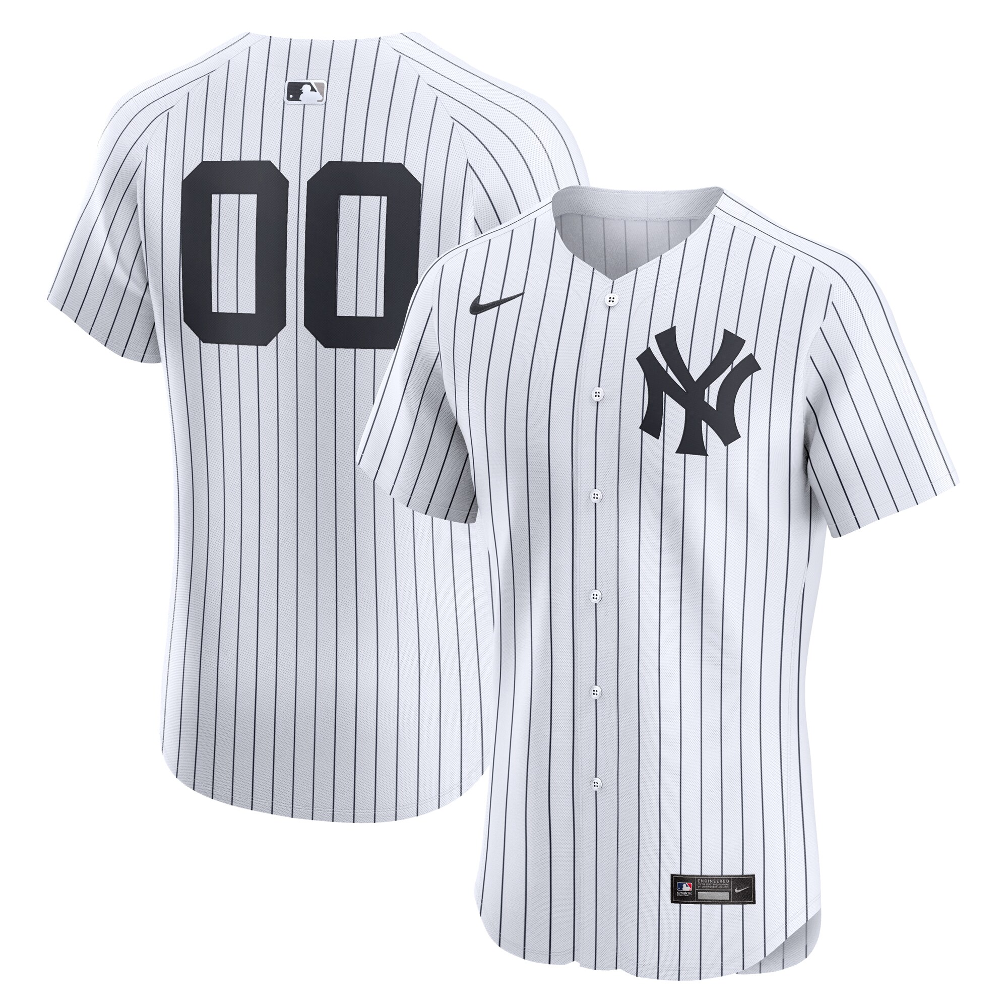 New York Yankees Home Elite Pick-a-player Retired Roster Baseball Jersey - White