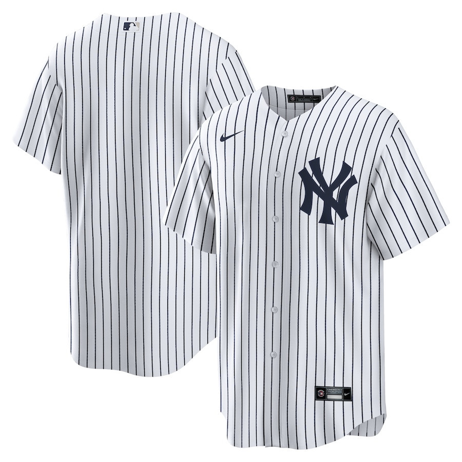 New York Yankees Home Limited Baseball Jersey - Men White 