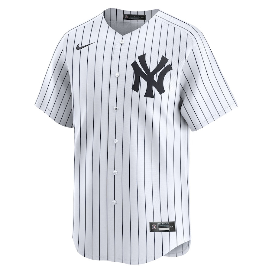 Alternative view of New York Yankees Home Limited Baseball Jersey - White 
