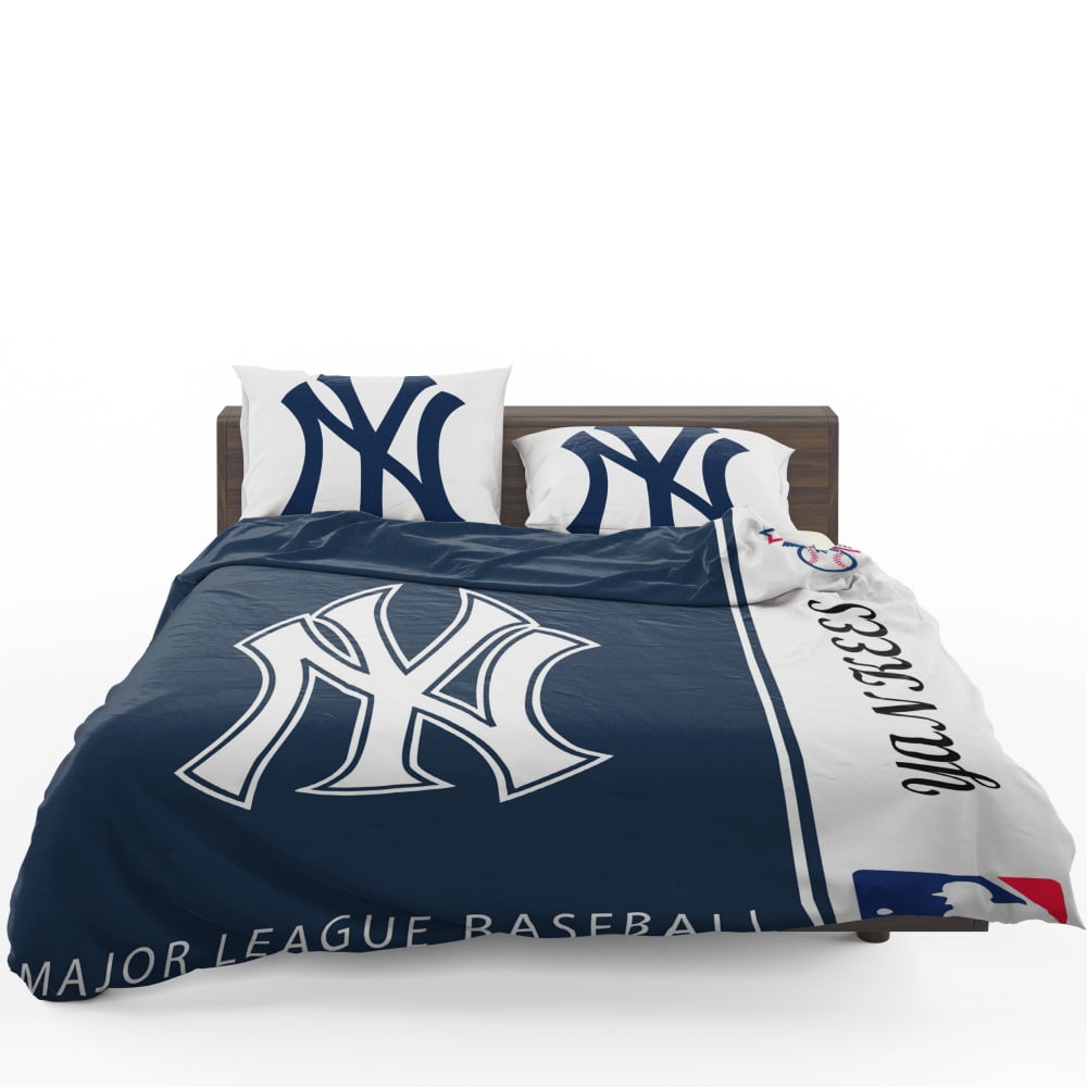 New York Yankees MLB Baseball American League Bedding Set - Custom Bedding Set