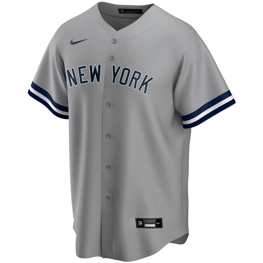 Alternative view of New York Yankees Road 2020 Replica Team Baseball Jersey ÃƒÂ¢Ã¢â€šÂ¬Ã¢â‚¬Å“ Gray
