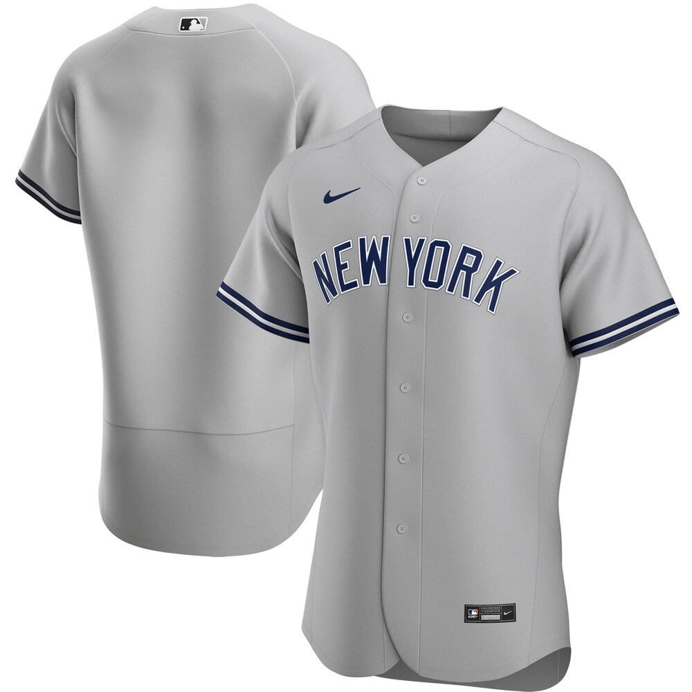 New York Yankees Road 2020 Team Baseball Jersey - Gray