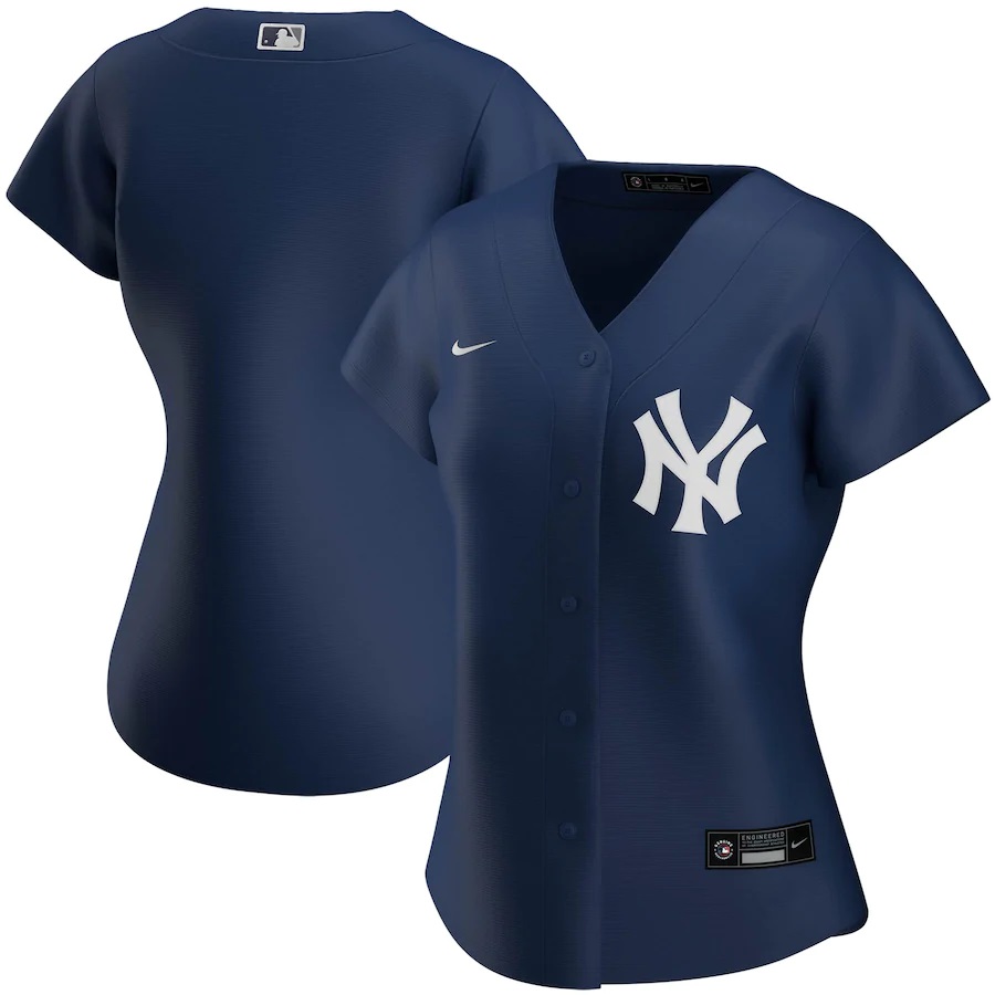 New York Yankees Women's Alternate 2020 Replica Team Baseball Jersey ÃƒÂ¢Ã¢â€šÂ¬Ã¢â‚¬Å“ Navy