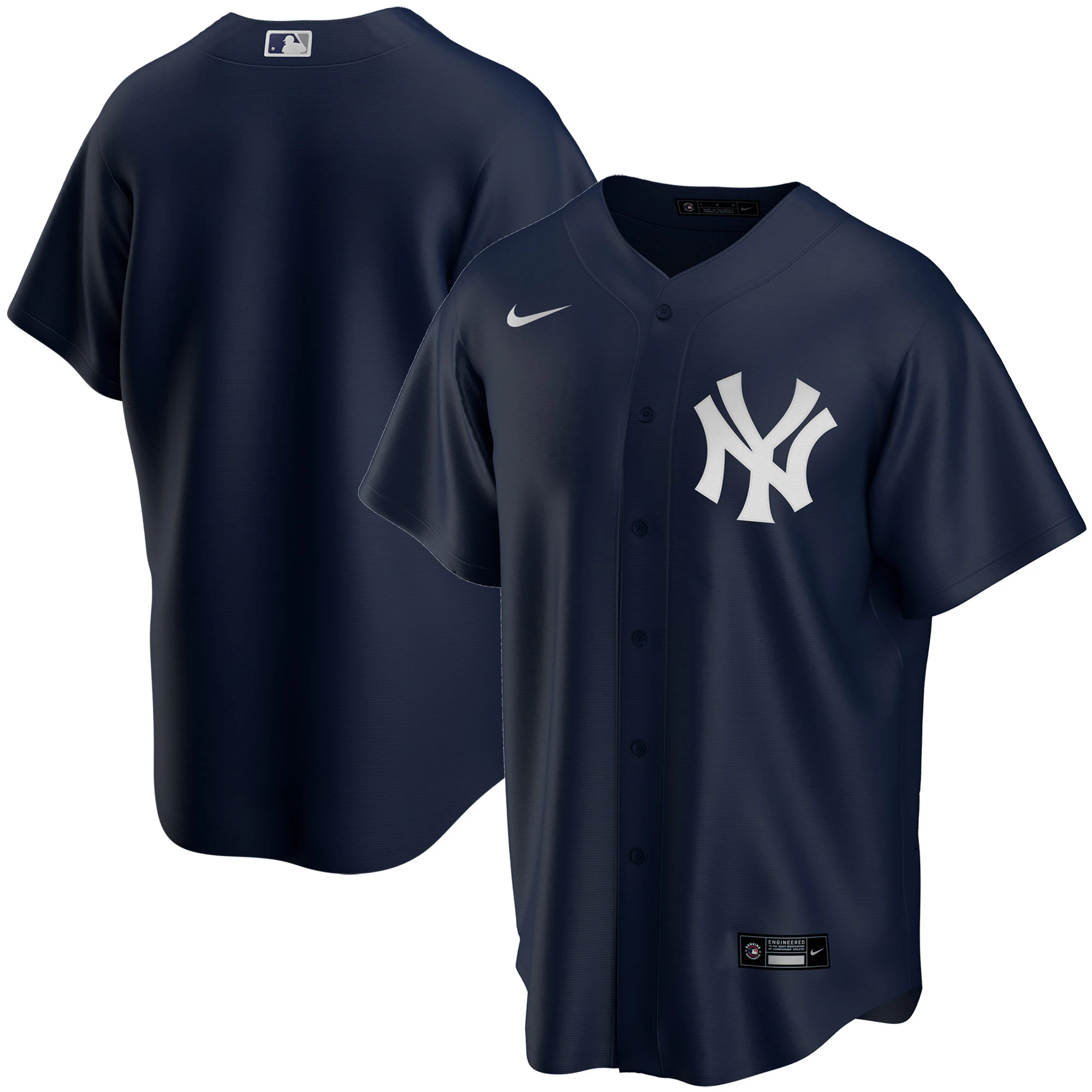 New York Yankees Youth Alternate Replica Team Baseball Jersey - Navy