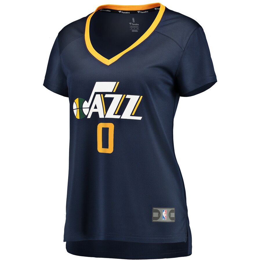 Alternative view of Nigel Williams-goss Utah Jazz Fanatics Branded Women's Fast Break Player Basketball Jersey - Icon Edition - Navy