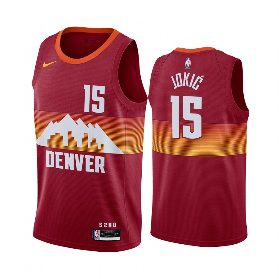 Nikola Jokic Denver Nuggets Social Recap Orange City Edition Basketball Jersey New Uniform