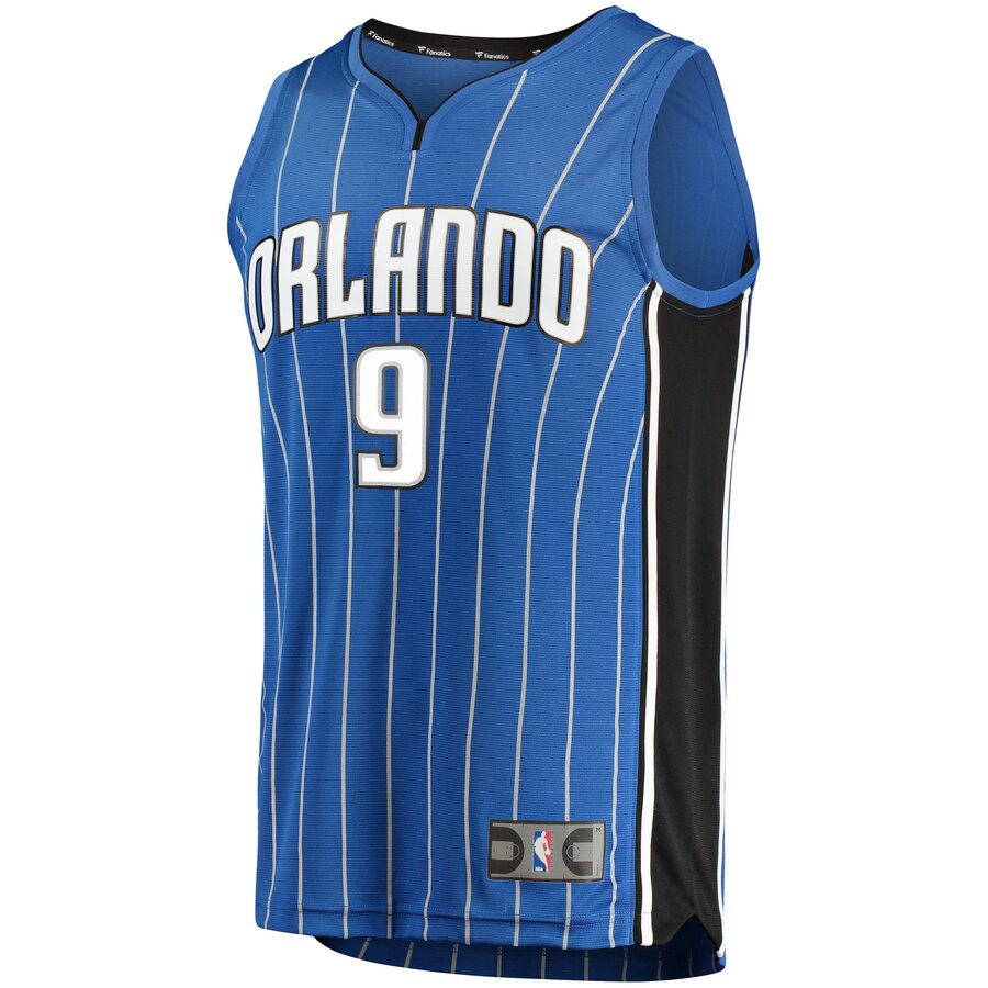 Alternative view of Nikola Vucevic Orlando Magic Fanatics Branded Fast Break Replica Player Basketball Jersey - Icon Edition - Blue