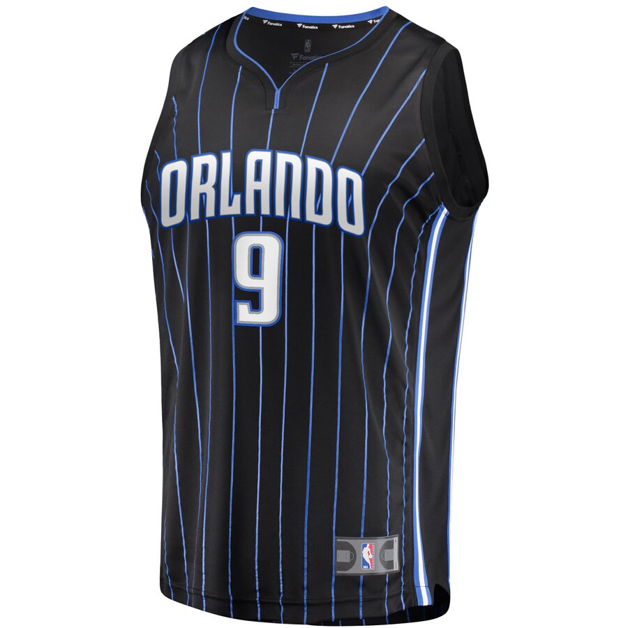 Alternative view of Nikola Vucevic Orlando Magic Fanatics Branded Youth Fast Break Player Replica Basketball Jersey - Icon Edition - Black