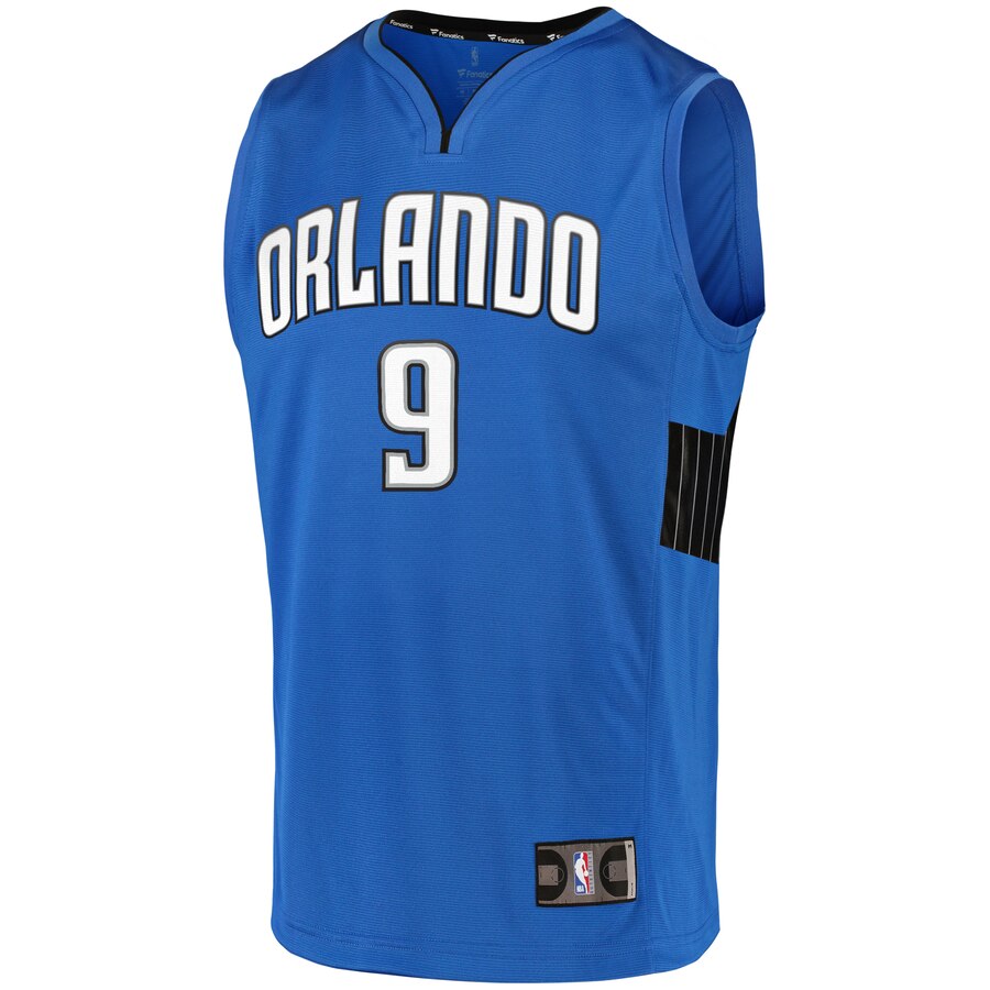 Alternative view of Nikola Vucevic Orlando Magic Fanatics Branded Youth Fast Break Player Replica Basketball Jersey - Statement Edition - Blue