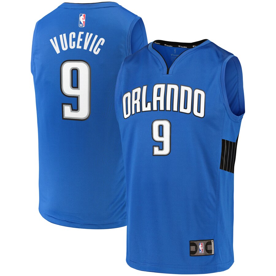 Nikola Vucevic Orlando Magic Fanatics Branded Youth Fast Break Player Replica Basketball Jersey - Statement Edition - Blue