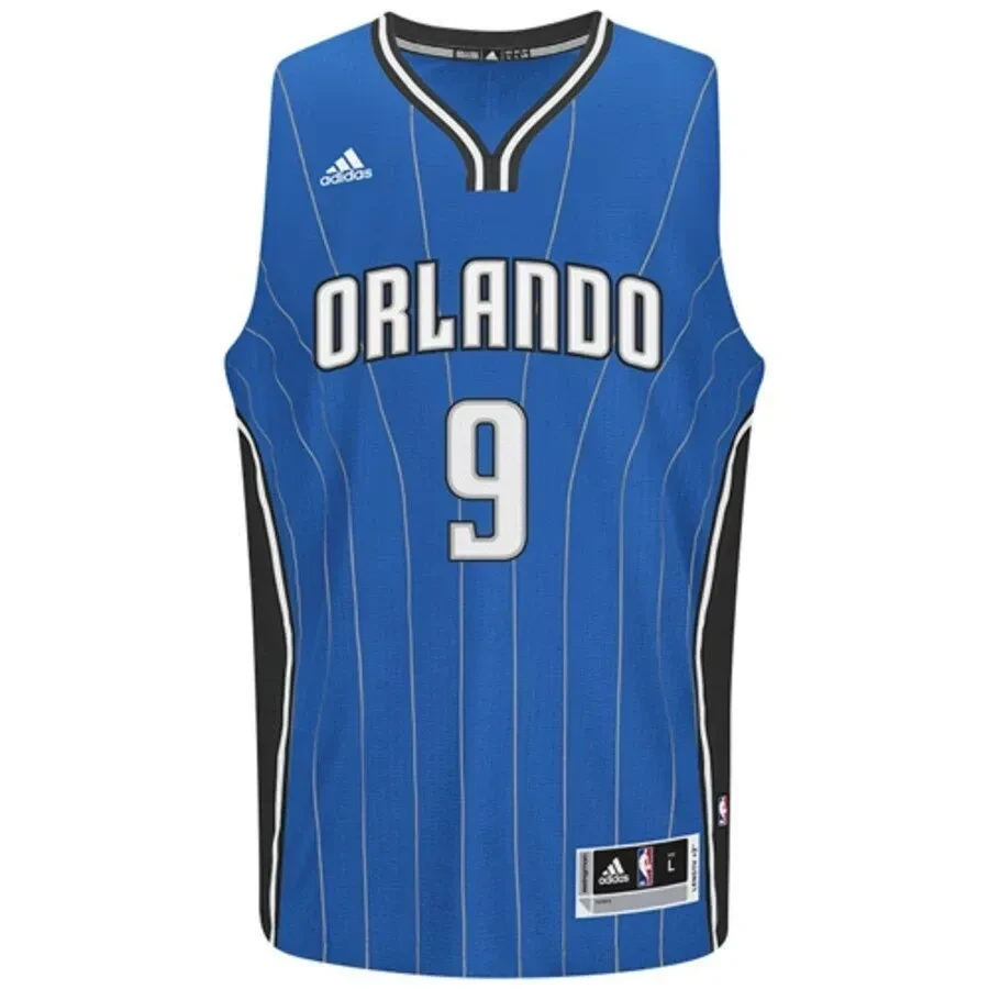 Alternative view of Nikola Vucevic Orlando Magic Player Swingman Road Jersey - Blue - JS625 