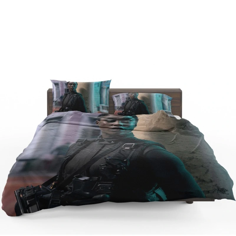 No Time To Die Movie Lashana Lynch Bedding Set - Custom Bedding Set
