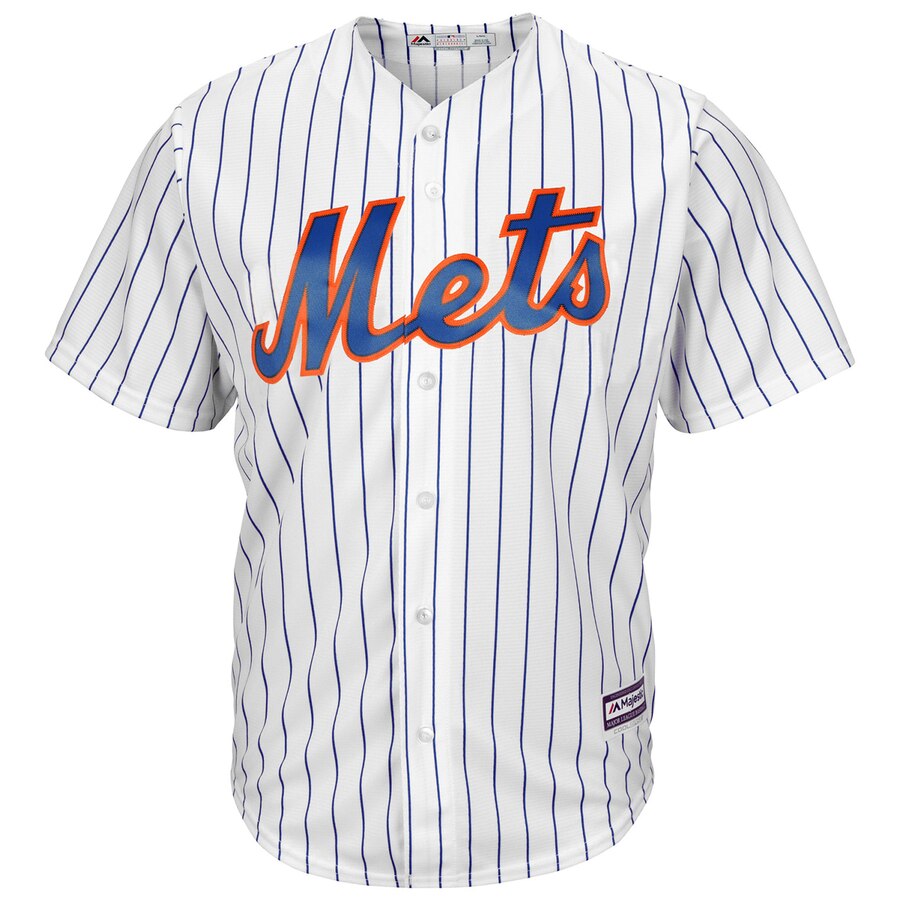 Alternative view of Noah Syndergaard New York Mets Majestic Official Cool Base Player Baseball Jersey – White