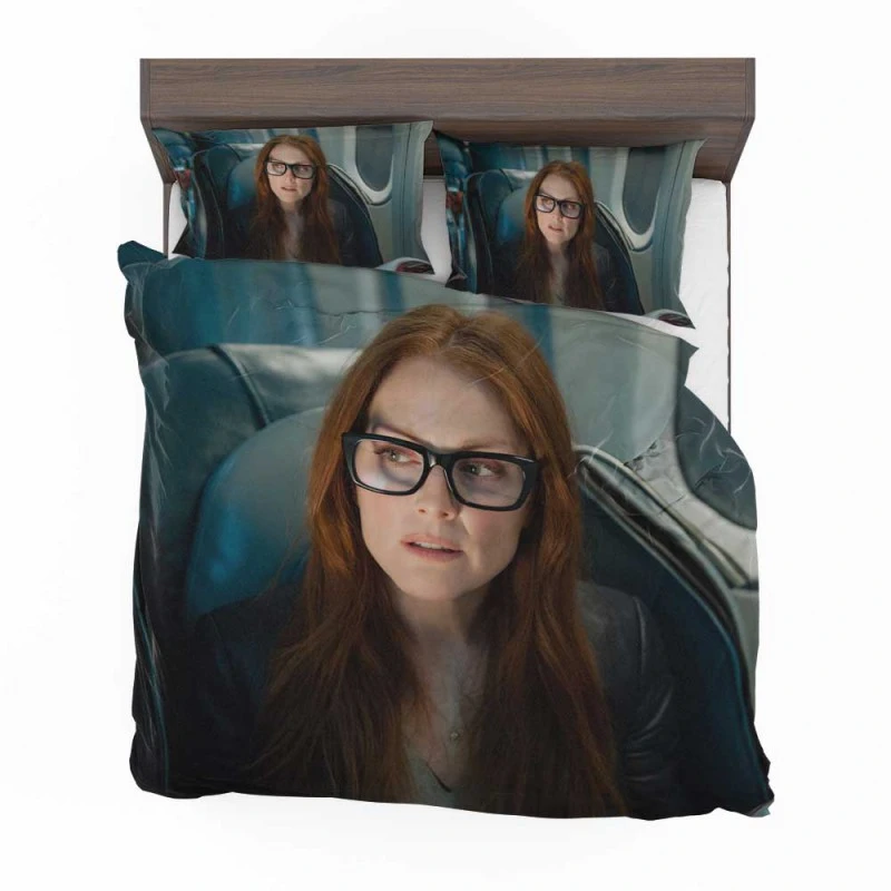 Alternative view of Non-Stop Movie Julianne Moore Bedding Set - Custom Bedding Set