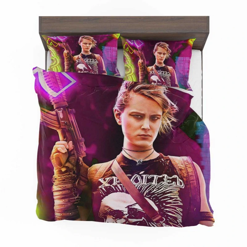 Alternative view of Nora Arnezeder As Lilly The Coyote In Army Of The Dead Movie Bedding Set - Custom Bedding Set
