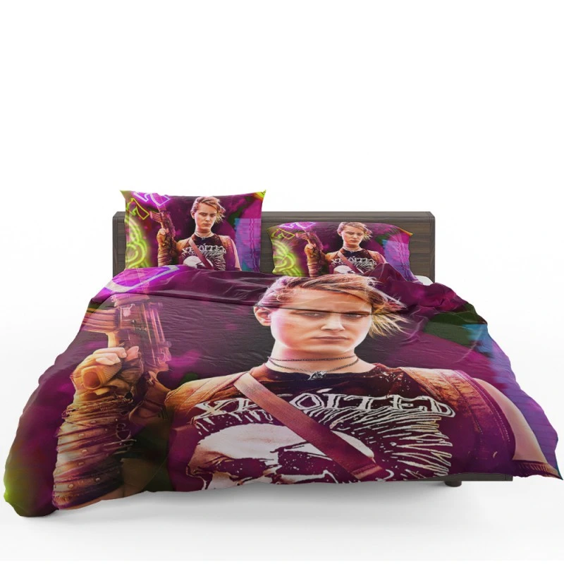 Nora Arnezeder As Lilly The Coyote In Army Of The Dead Movie Bedding Set - Custom Bedding Set