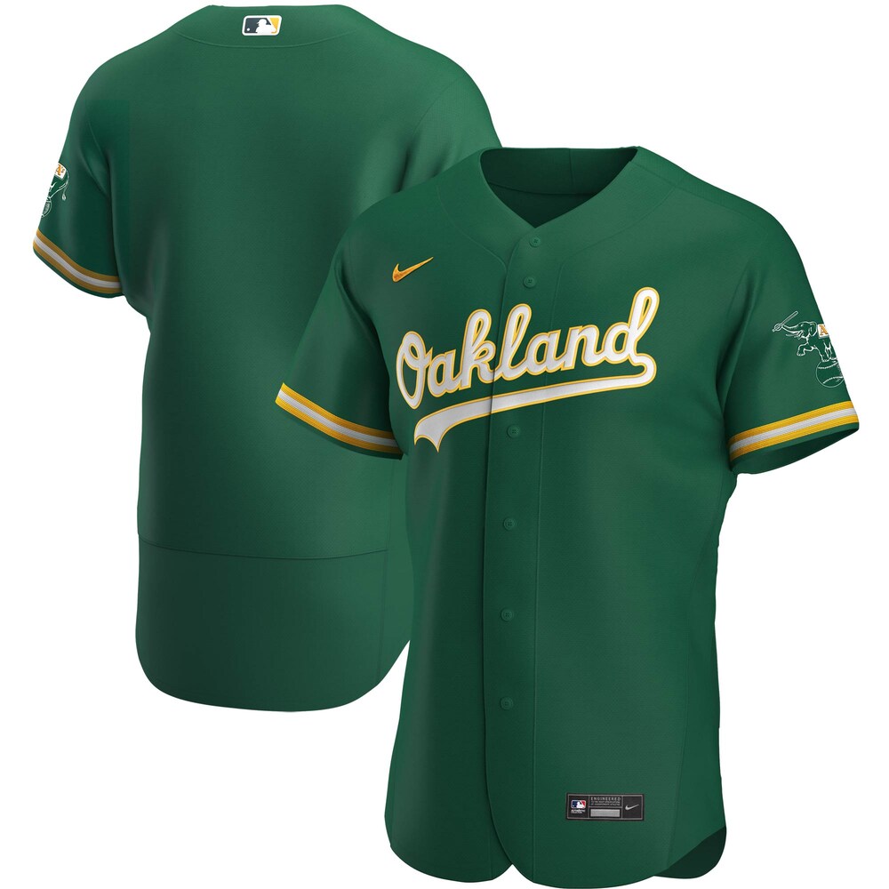 Oakland Athletics 2020 Team Baseball Jersey - Kelly Green