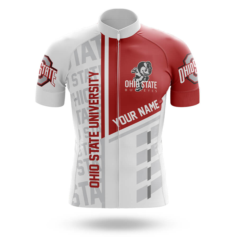 Alternative view of Ohio State University Custom Name - Men's Cycling Kit