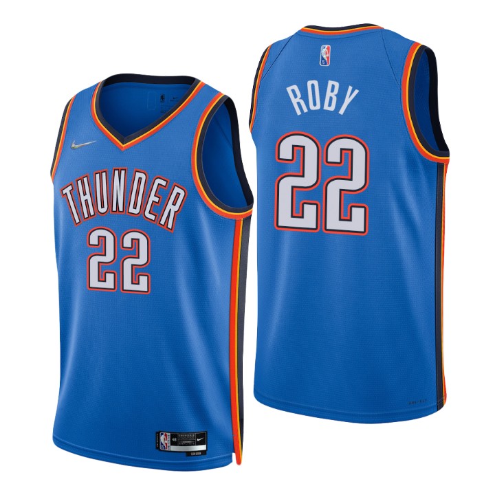 Oklahoma City Thunder Isaiah Roby 75th Anniversary Diamond Jersey Icon