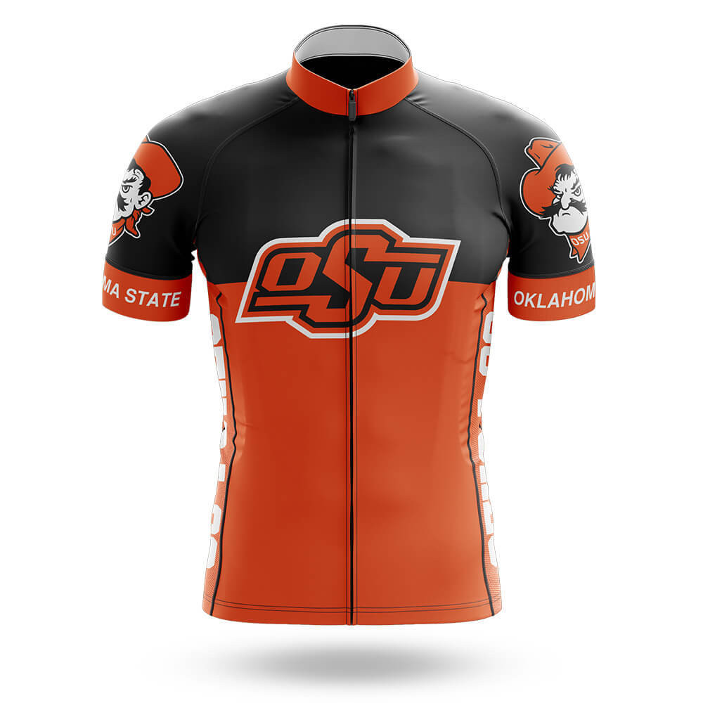 Alternative view of Oklahoma State University V2 - Men's Cycling Kit