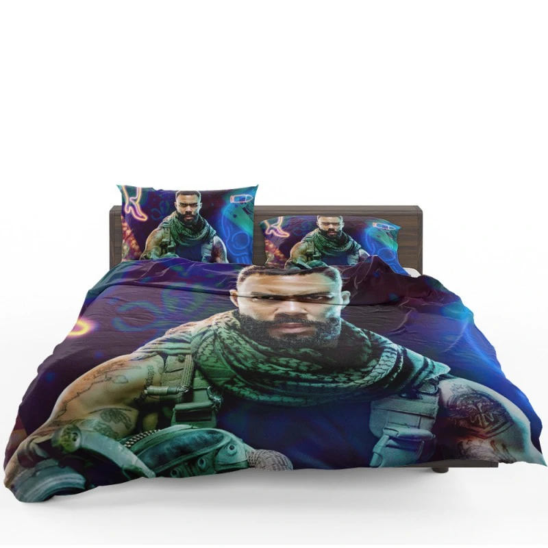 Omari Hardwick As Vanderohe In Army Of The Dead Movie Bedding Set - Custom Bedding Set