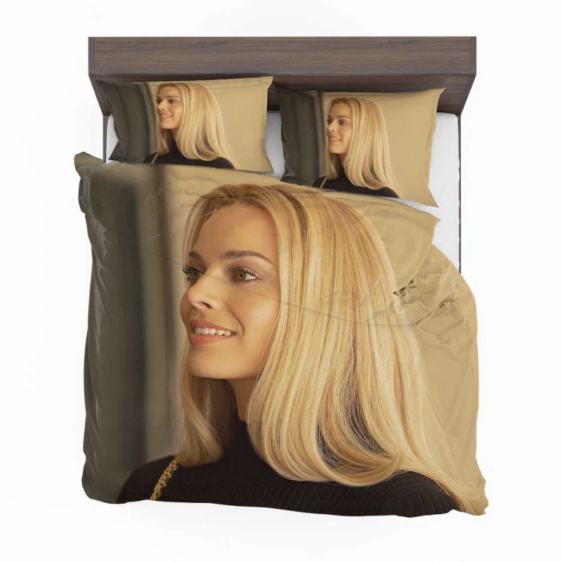 Alternative view of Once Upon A Time In Hollywood Movie Margot Robbie Bedding Set - Custom Bedding Set