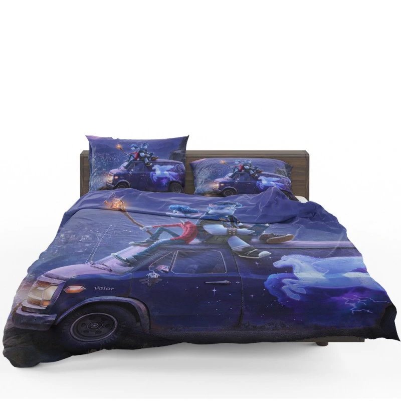 Onward Movie Barley Lightfoot Ian Lightfoot Bedding Set - Custom Bedding Set