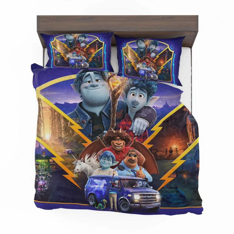 Alternative view of Onward Movie Bedding Set - Custom Bedding Set